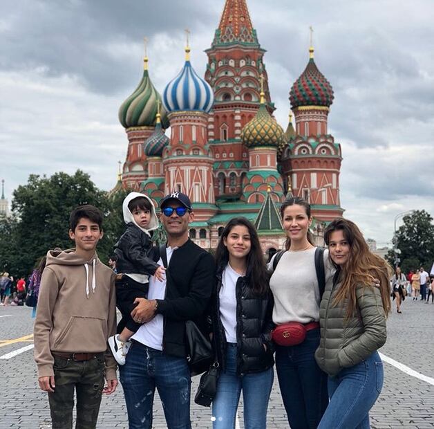 Los hijos de Rafa Márquez y Jaydy Michel reunidos por primera vez / Foto: Instagram