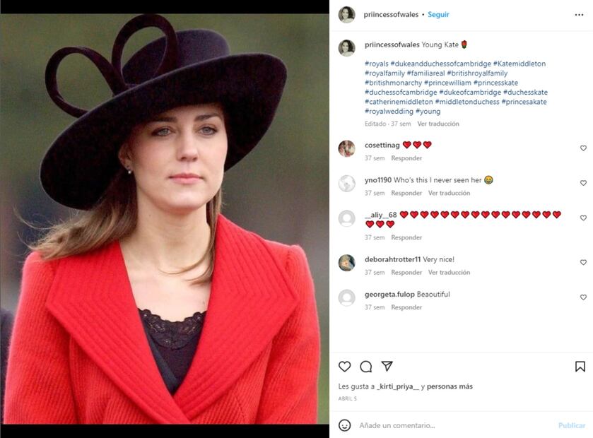 5 veces que la princesa Kate Middleton vistió del mismo color que Isabel II