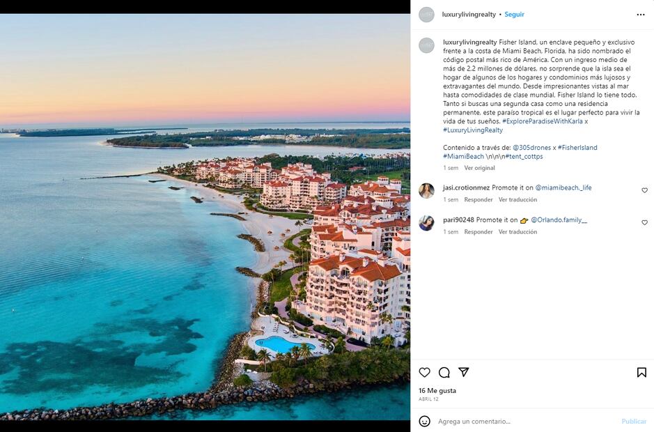 Fisher Island, el residencial más caro del mundo donde Shakira desea comprar su nuevo casoplón