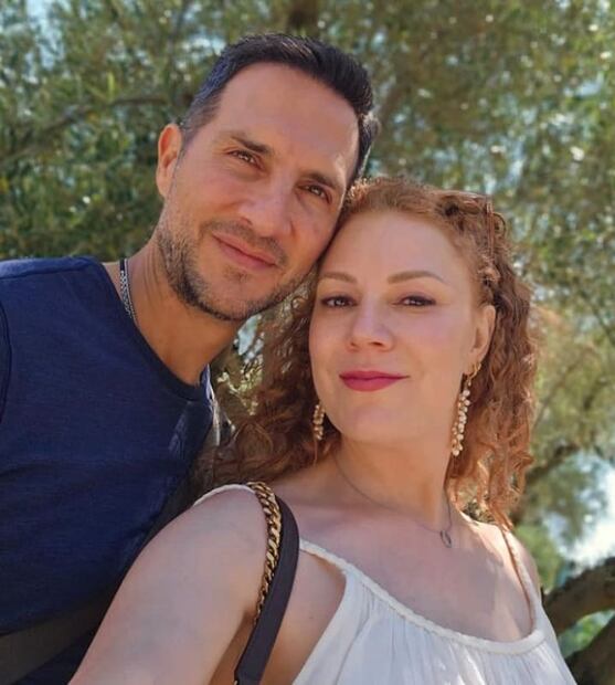 Daniela Magún y Hugo de la Barreda, mejor conocido como Alex de Magneto / Instagram