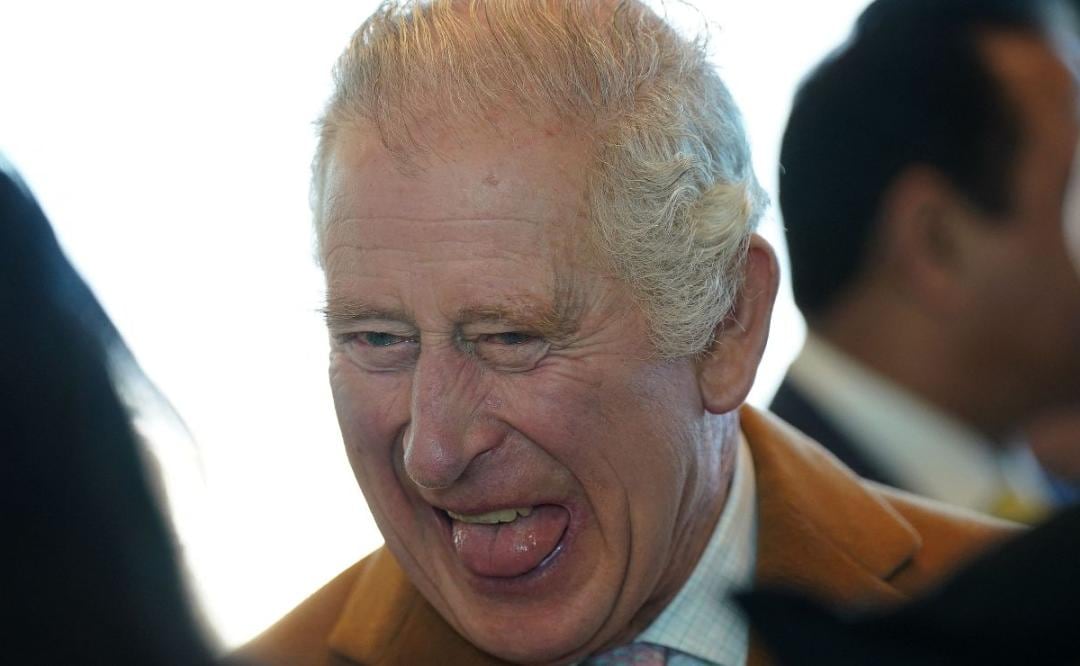 Frente a las incendiarias declaraciones de Harry, el rey Carlos III se echa una bailadita