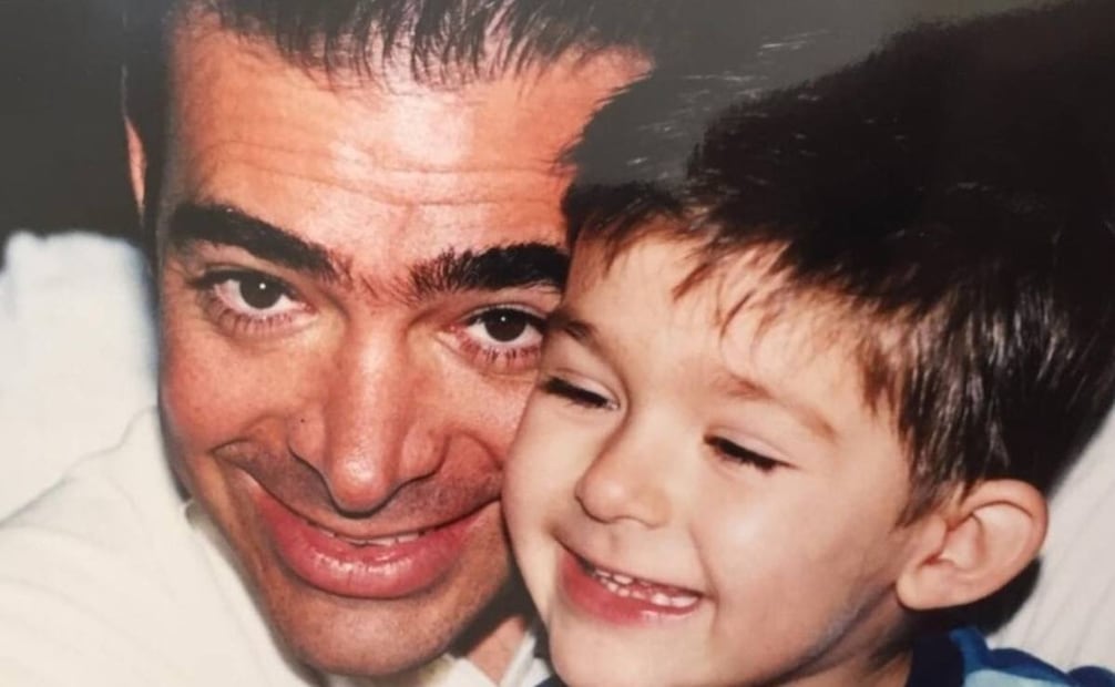 Antonio Mauri junto a su hijo Toño / Foto: Instagram