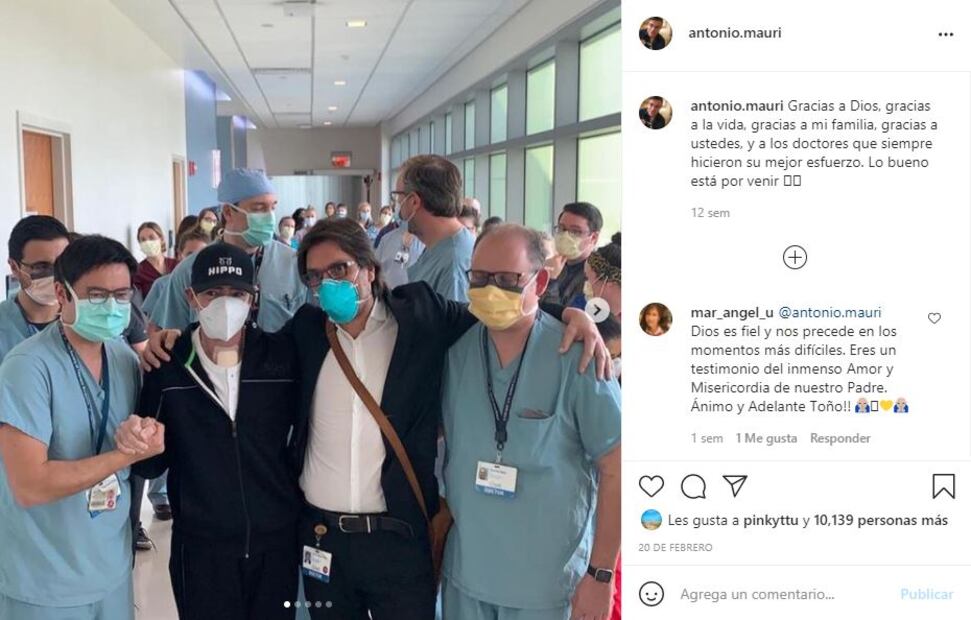 Toño Mauri ya prepara su regreso al trabajo en la bioserie de Miguel Bosé