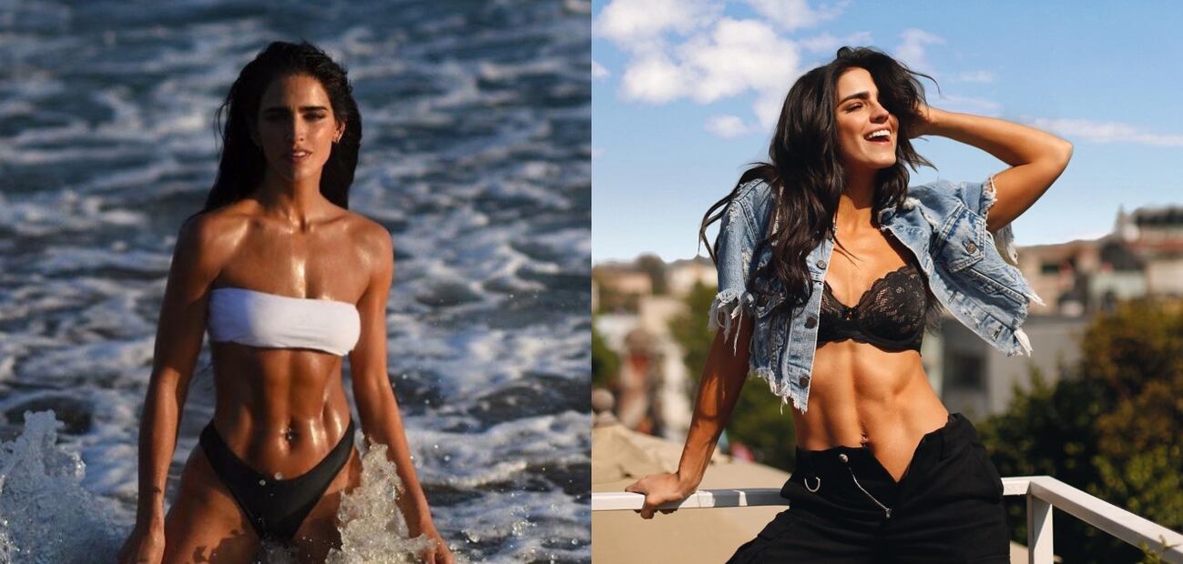 El abdomen de acero de Bárbara de Regil... Wow!