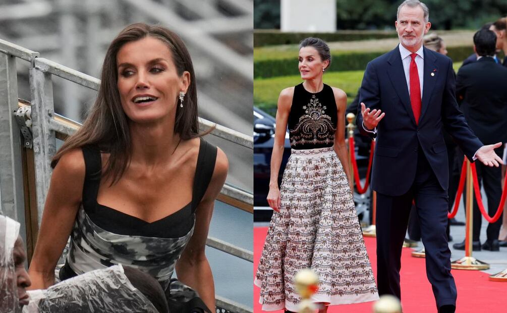 La reina Letizia de España en Carolina Herrera y Dior / Fotos: AP