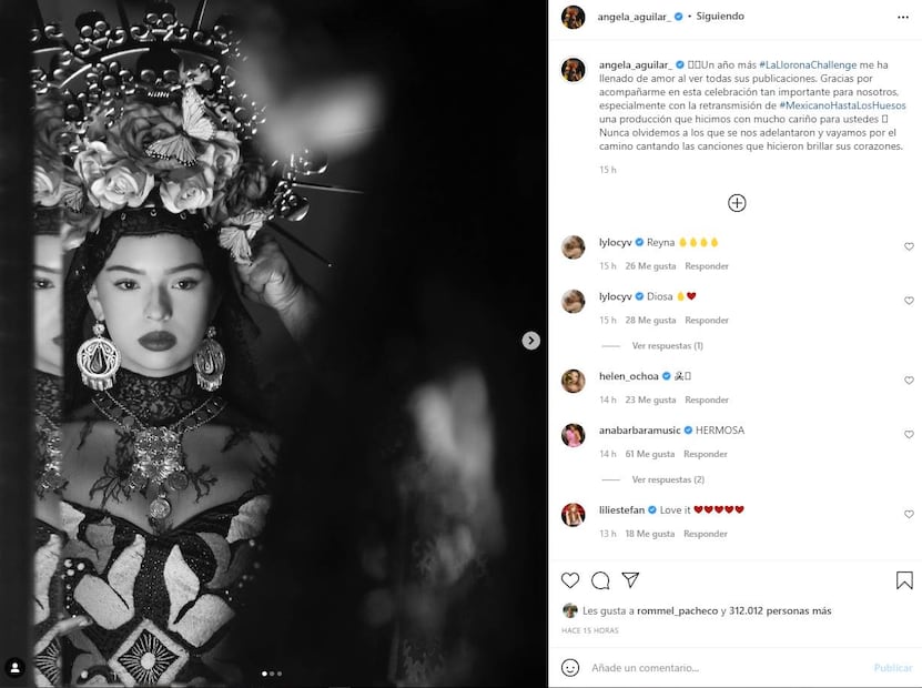 Así grabó Ángela Aguilar el video de su nuevo tema "La Llorona" ¡espectacular!