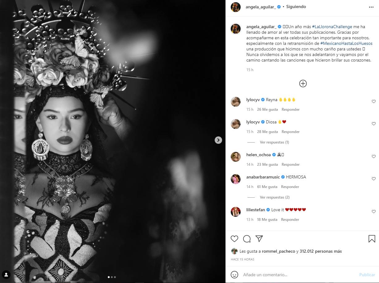 Así grabó Ángela Aguilar el video de su nuevo tema "La Llorona" ¡espectacular!