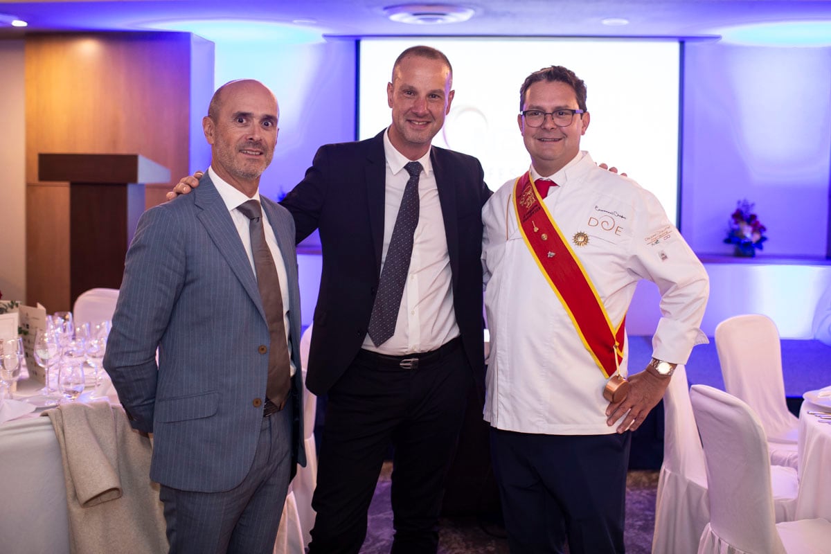 Arnaud Penverne, Frédéric Calsat y Emmanuel Chabre. (Foto: Esteban Torreblanca)