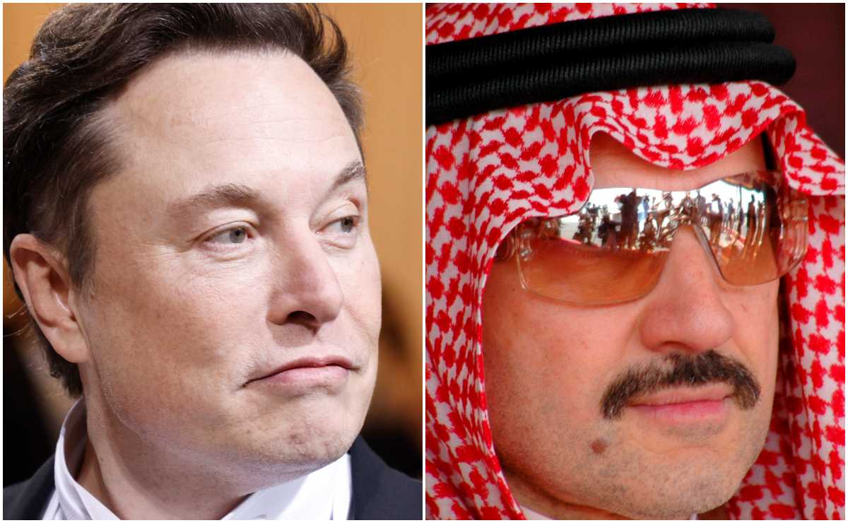 Elon Musk. El príncipe Al Waleed, entre los inversionistas del nuevo Twitter