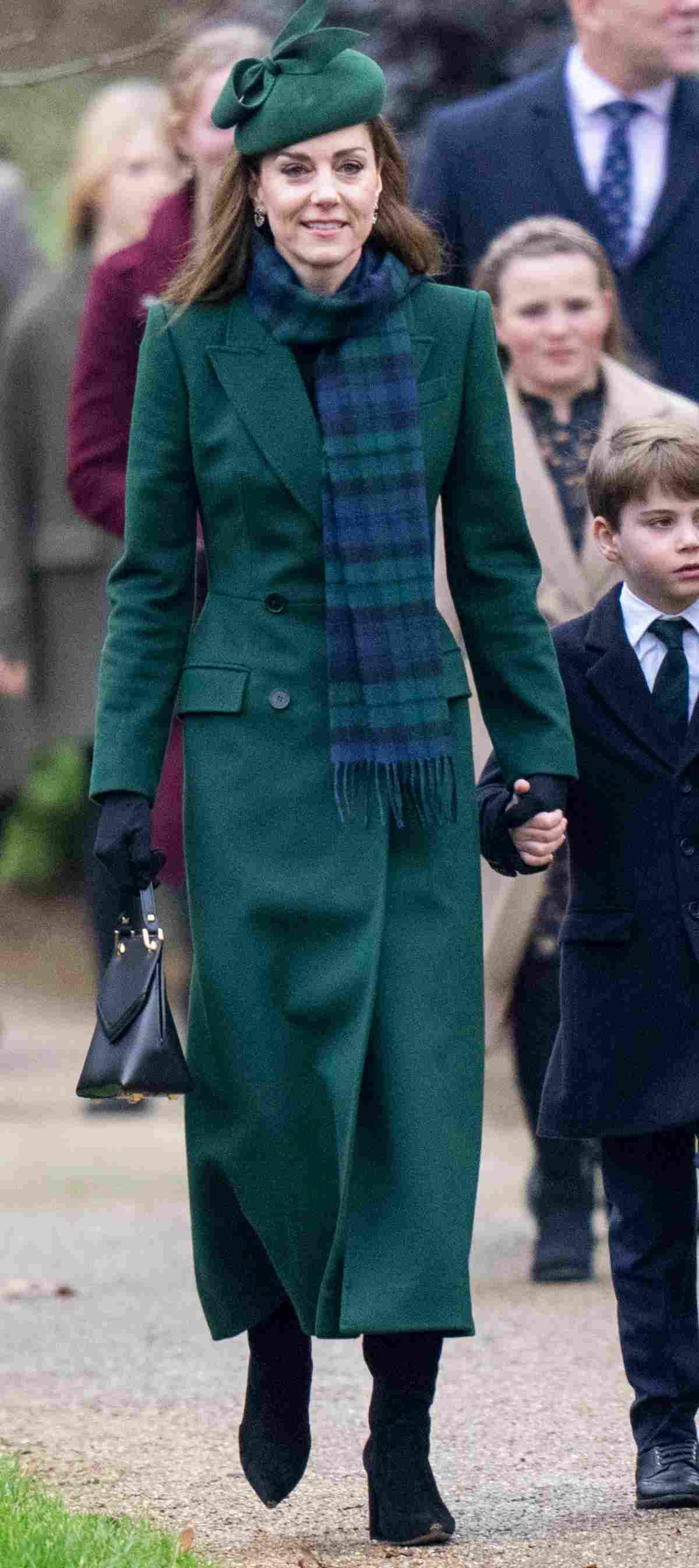 El look navideño de Kate Middleton / Foto: Getty Images