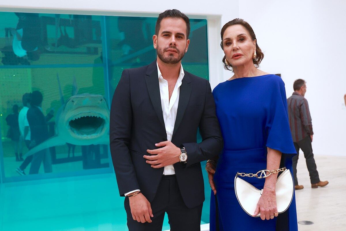 Juan David Valencia y Naty Abascal. (Foto: Héptor Arjona)