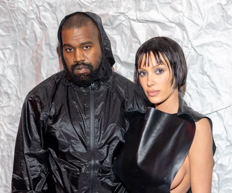 Kanye West y su esposa Bianca Censori / Getty Images