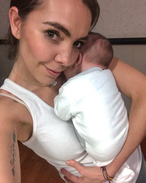 Érika Zaba: su hermana Jessica comparte la primer fotografía de Emiliano