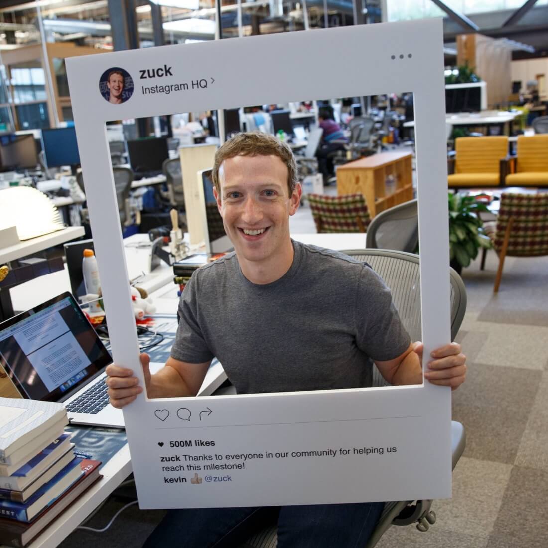Te damos un recorrido por la oficina de Mark Zuckerberg 