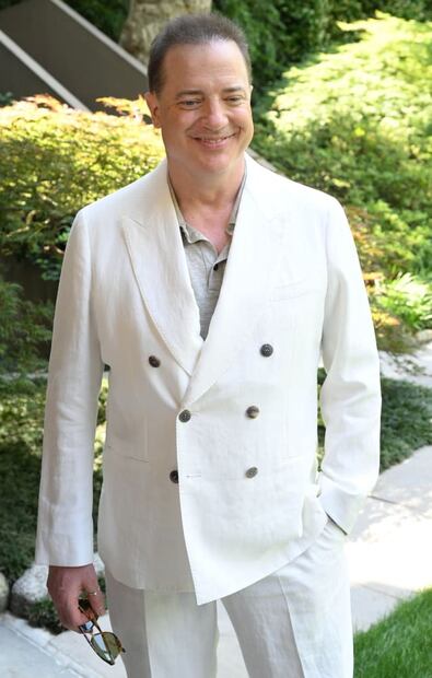 El actor Brendan Fraser en el fashion show de Giorgio Armani en Milán, Italia / EFE
