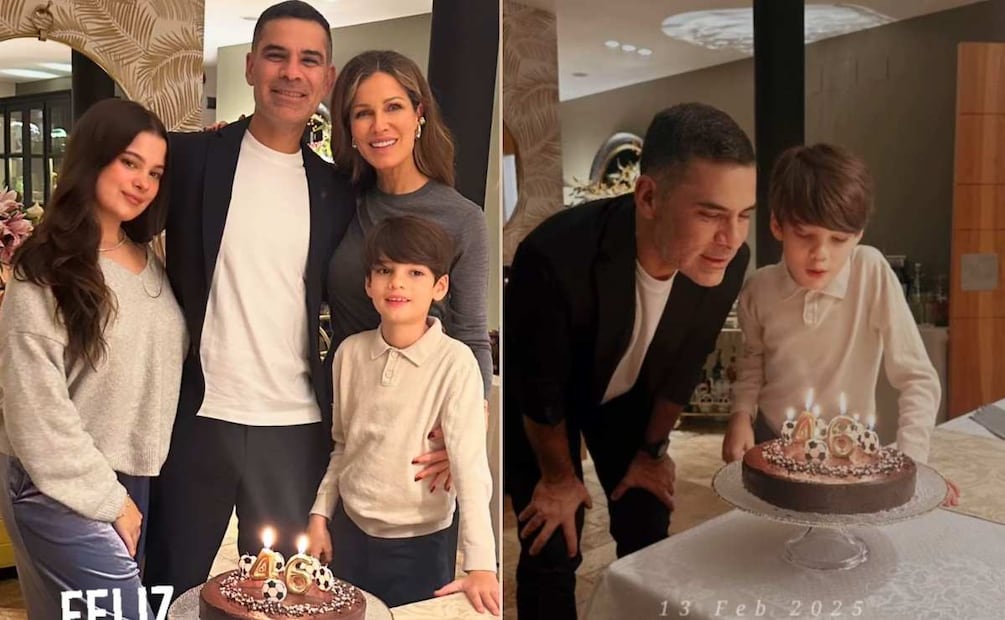 Rafa Márquez celebró su cumpleaños junto a su familia / Fotos: Instagram