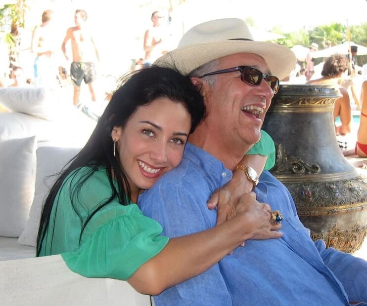 El empresario Ricardo Salinas Pliego con su esposa María Laura Medina / Foto: Instagram