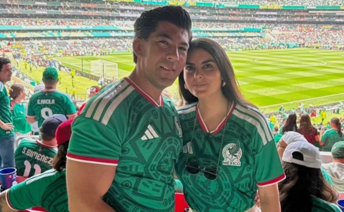 Manuel López San Martín y Celina Palomera / Foto: Instagram