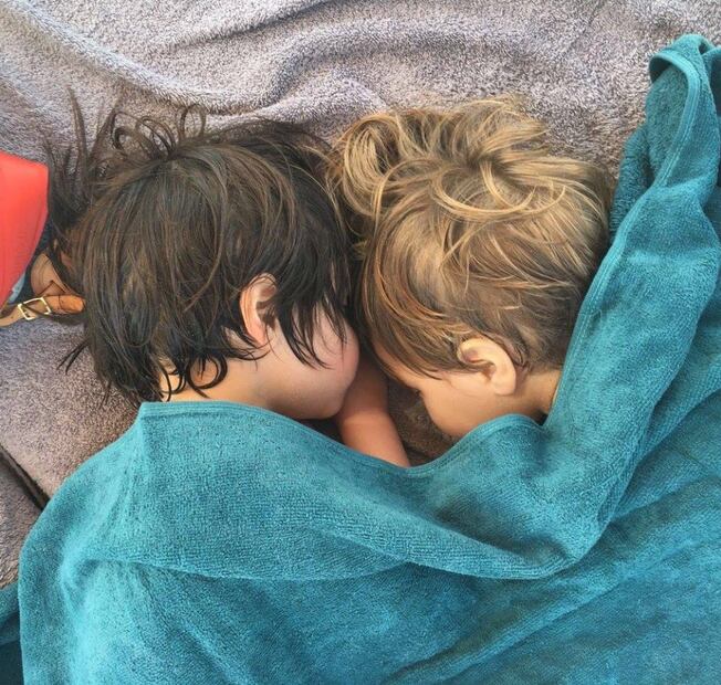 La foto más tierna de Milan y Sasha Piqué Mebarak 