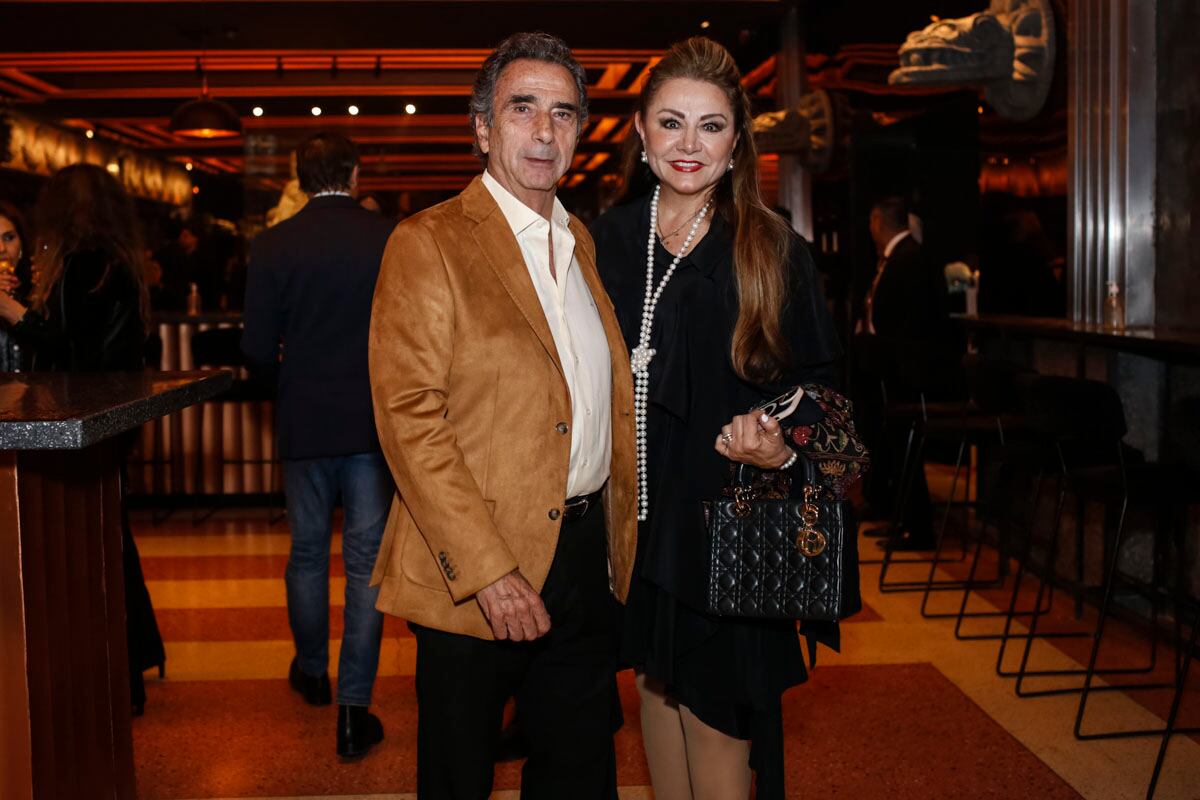 Nicolás Aboumrad y Elia Harfuch. (Foto: Esteban Torreblanca)