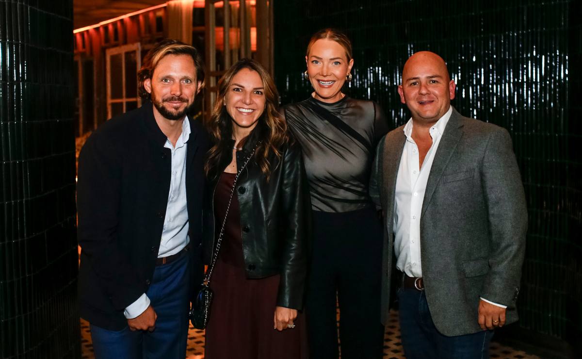 Eduardo Alcocer, Camila Azcarraga, Alejandra Gómez y Armando Alcocer / Foto: Esteban Torreblanca