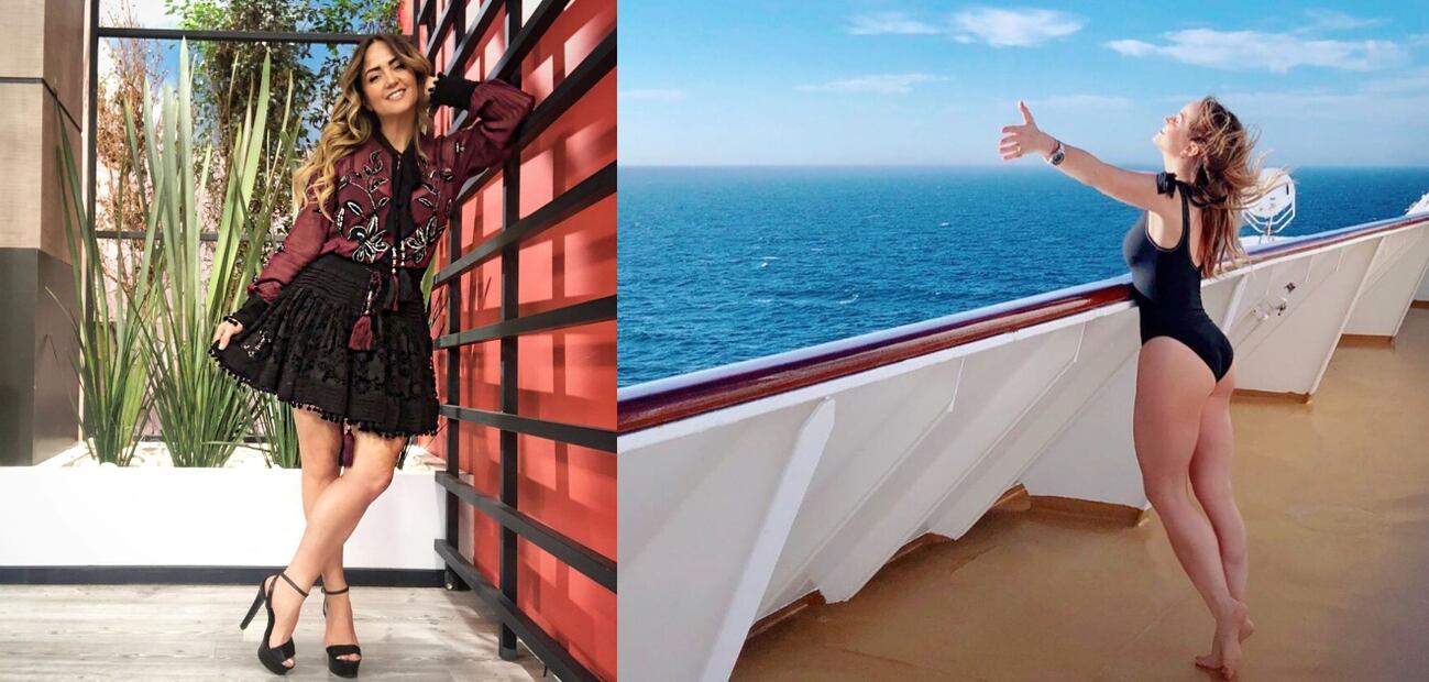 Las piernas de impacto de Andrea Legarreta 