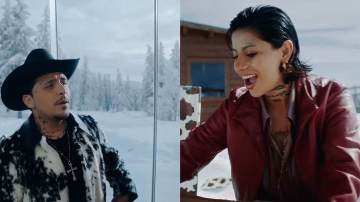Christian Nodal en su reciente video de 'Un Vals' / Foto: Captura YouTube