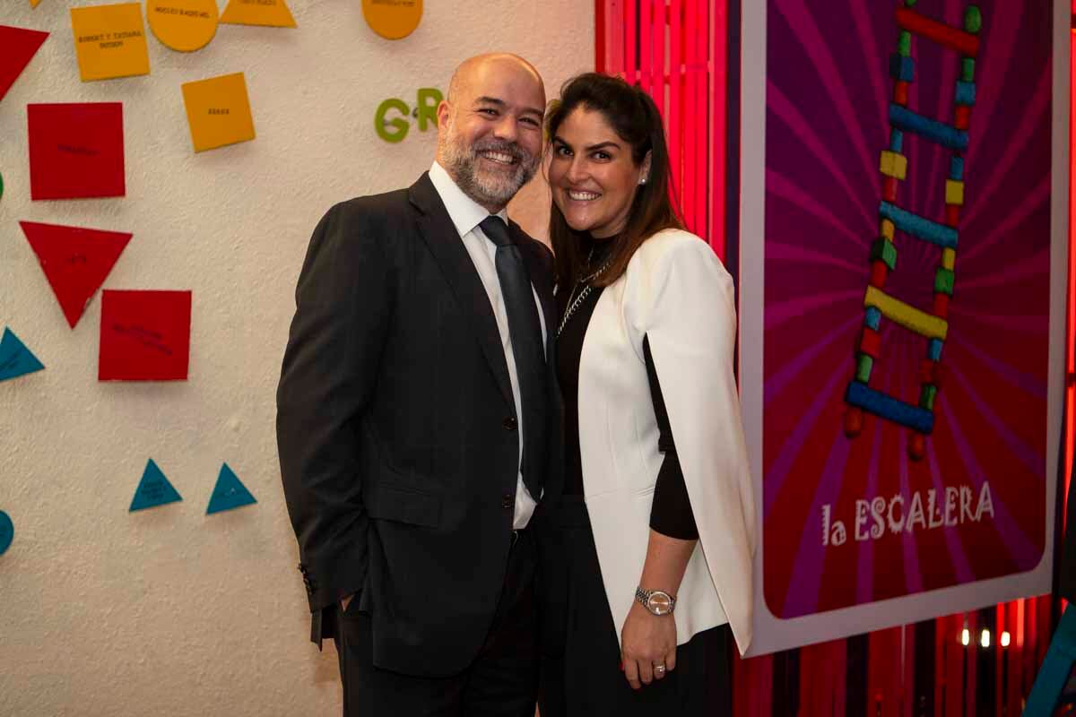 Juan Antonio y Gaby Pérez Simón. (Foto: Esteban Torreblanca)