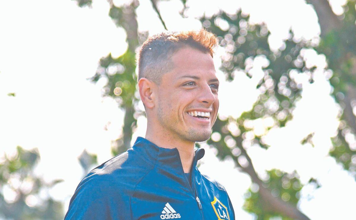 Javier “Chicharito” Hernández pasó este fin de año con su nueva novia