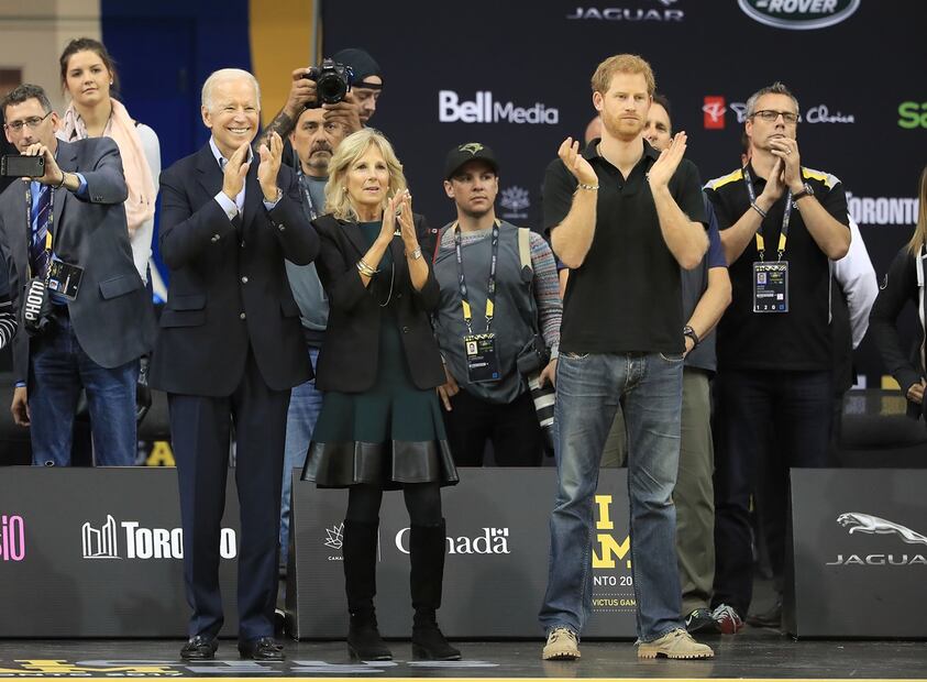 Joe Biden: La foto del príncipe Harry en la toma de posesión que está dando de qué hablar  