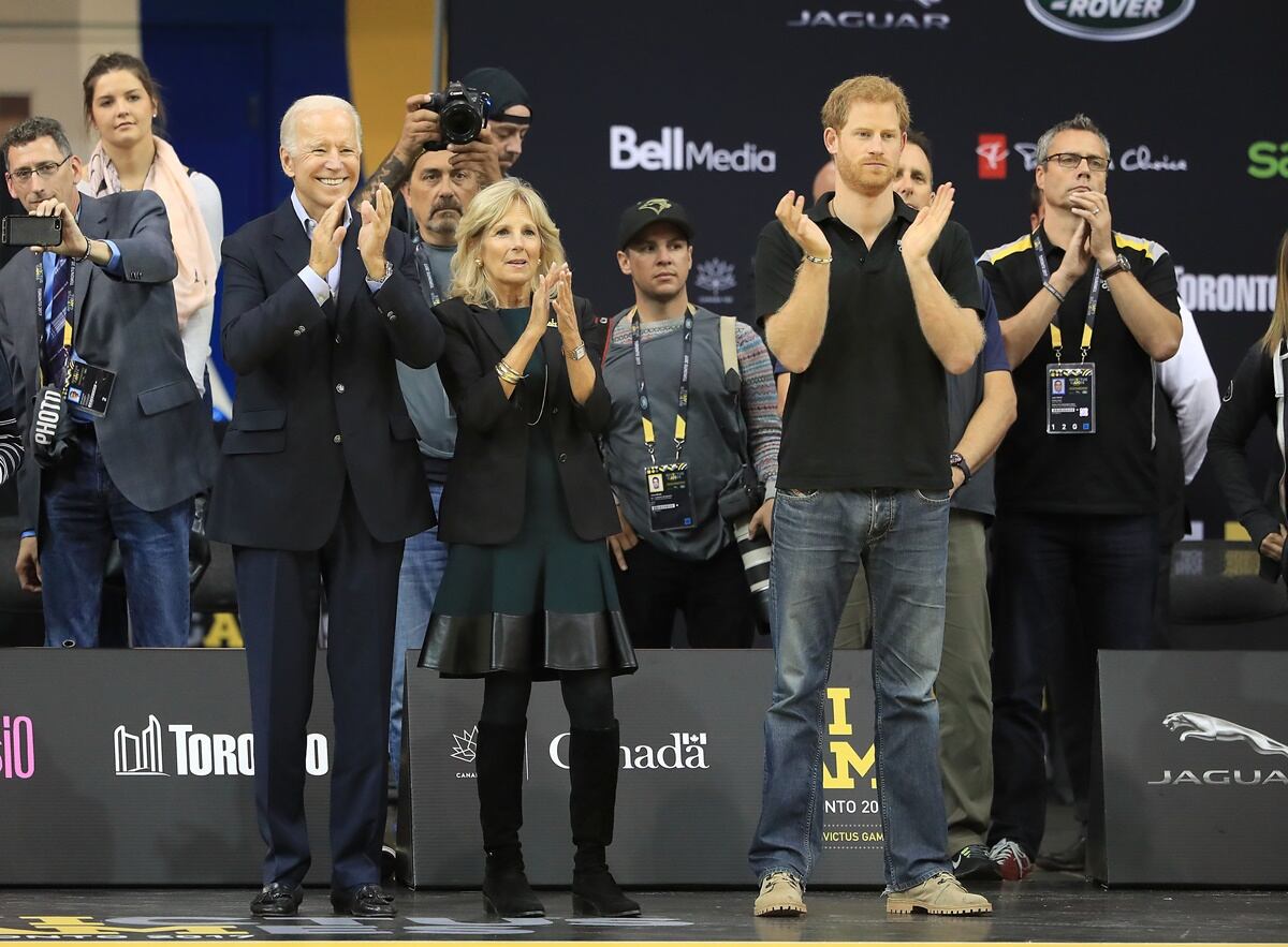 Joe Biden: La foto del príncipe Harry en la toma de posesión que está dando de qué hablar  