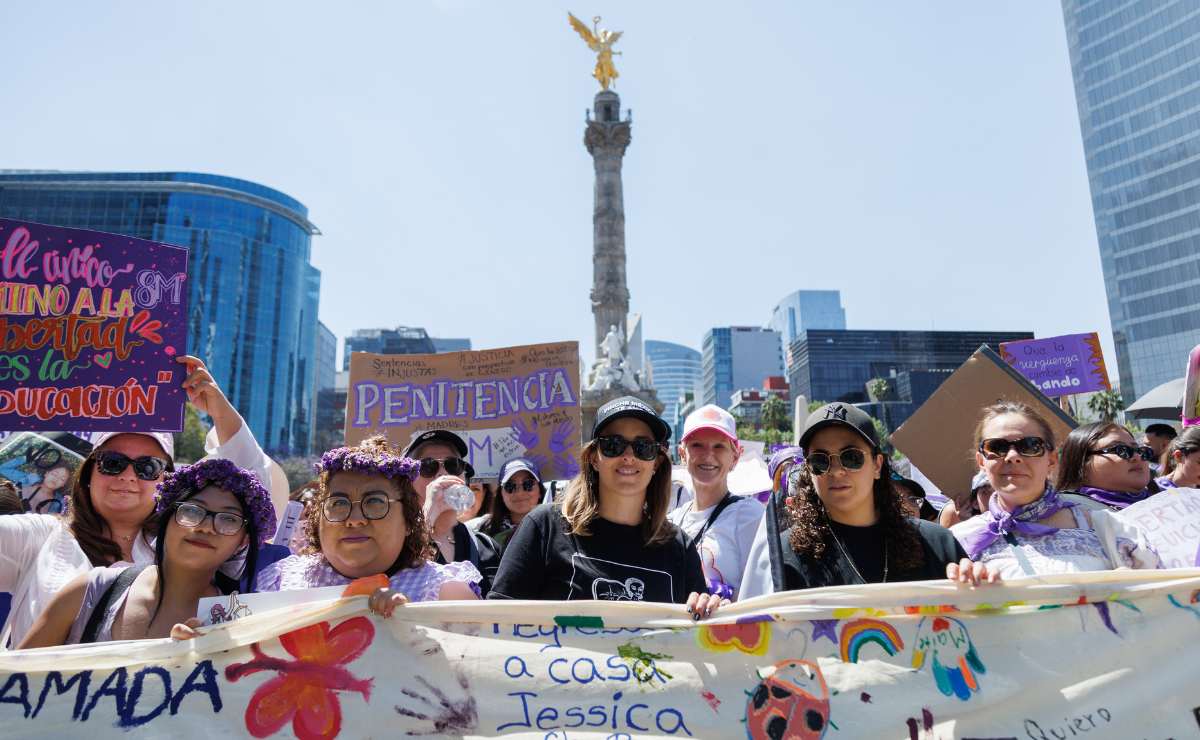 Así se vivió el 8 de marzo junto a Saskia Niño de Rivera y Mariel Duayhe / Foto:  Franyeli García