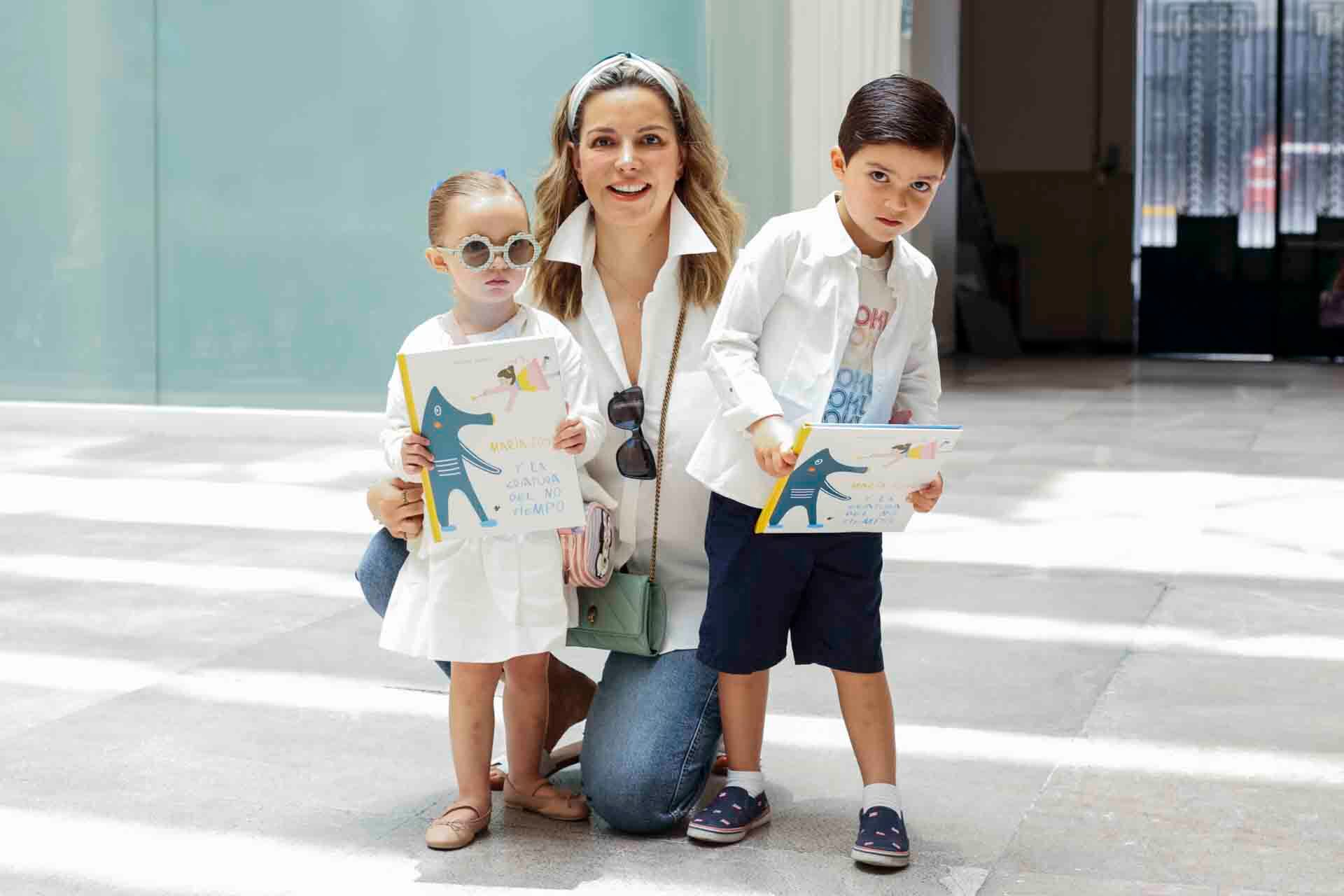 Ana José, Diana Pineda y Carlos. (Foto: Esteban Torreblanca)