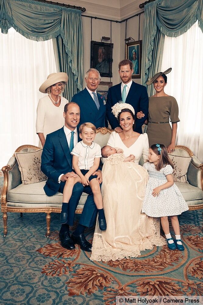 Las fotos oficiales del bautizo del príncipe Louis, ¡mira su tierna sonrisa!