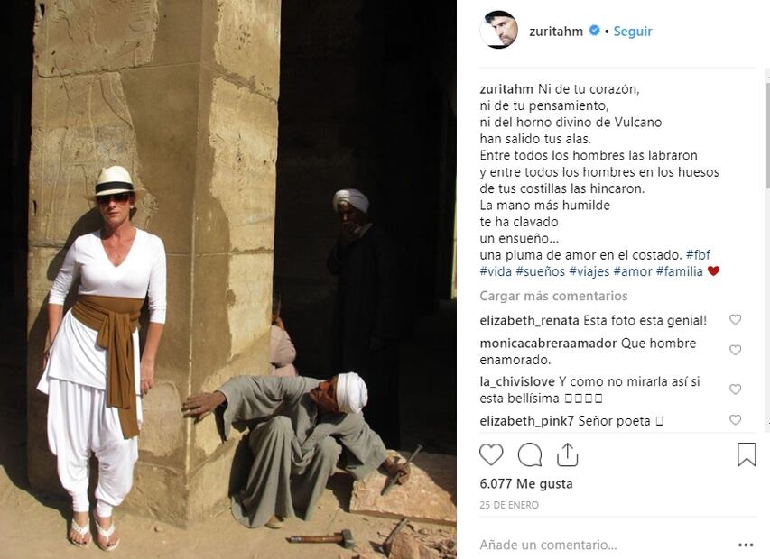 Los mensajes de amor que Humberto Zurita le escribió a Christian Bach antes de su muerte