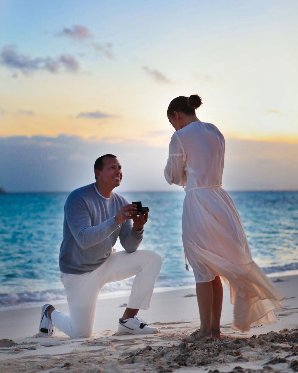 Fotos: Así le propuso matrimonio Alex Rodríguez a Jlo 