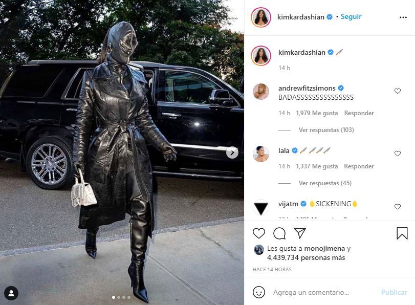Kim Kardashian, otra vez cubierta de pies a cabeza por Balenciaga para el Met Gala