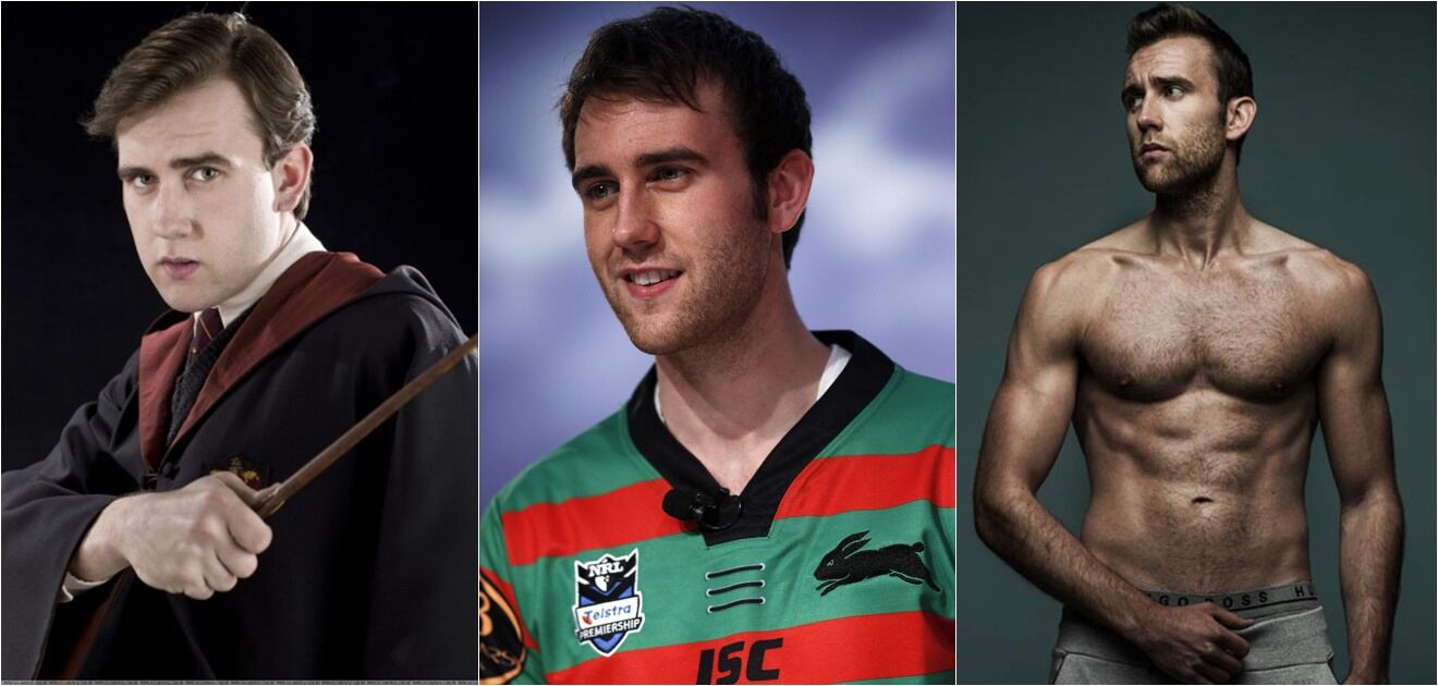 <p>El gordito dientón Neville Longbottom de Harry Potter ahora es un sex symbol. <strong>(Fotos: Especial, Archivo e Instagram)</strong></p>
