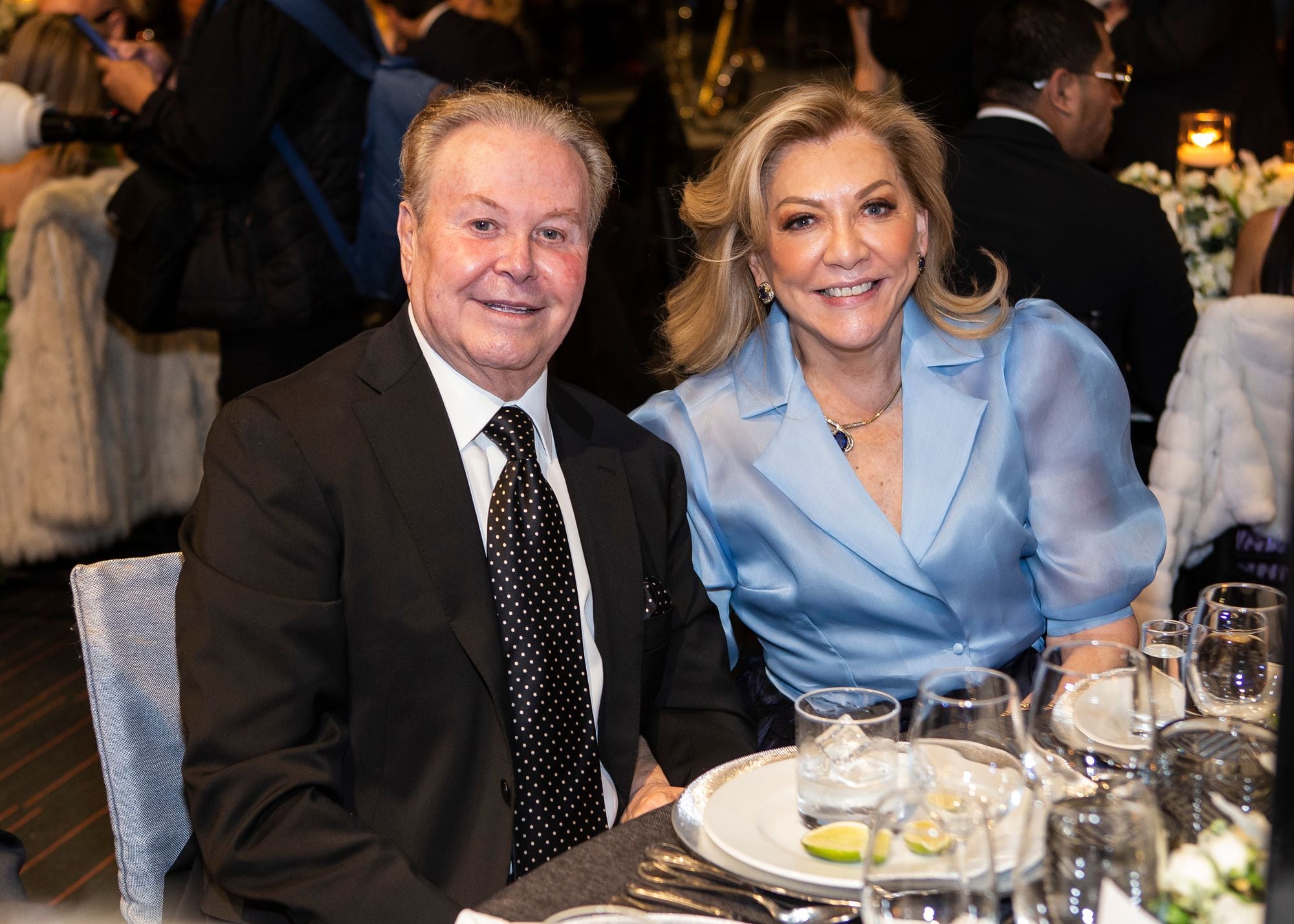 Ricardo y Lili Henaine. (Foto: Esteban Torreblanca)