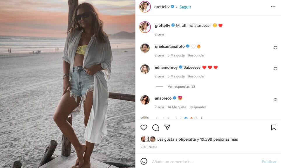 Grettell Valdez aclara que su problema empezó con un manicure mal hecho