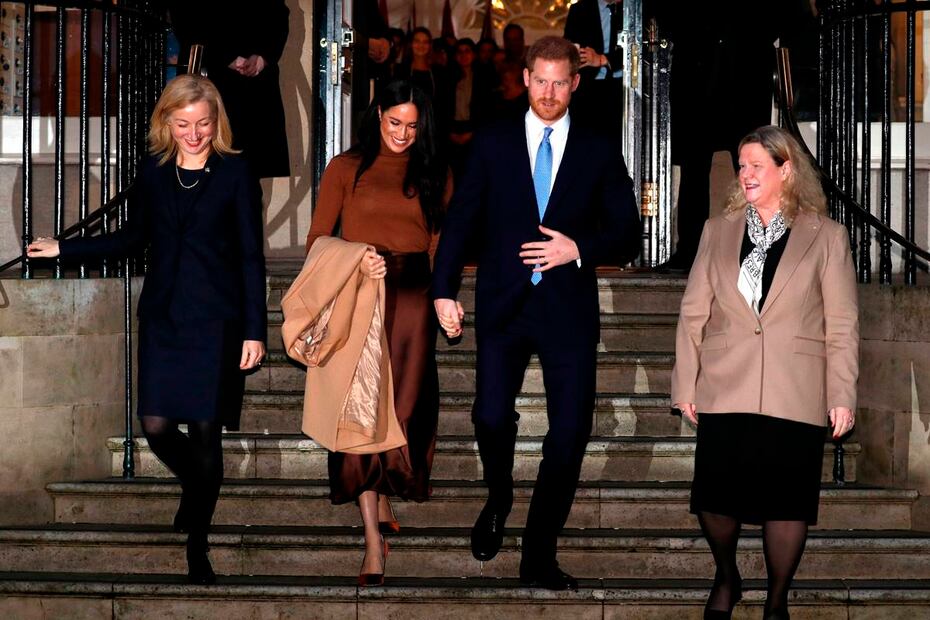 Meghan Markle y el príncipe Harry retomaron sus deberes reales tras vacaciones en Canadá