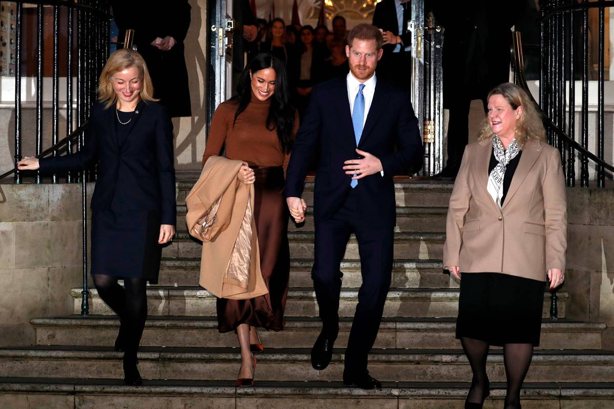 Meghan Markle y el príncipe Harry retomaron sus deberes reales tras vacaciones en Canadá