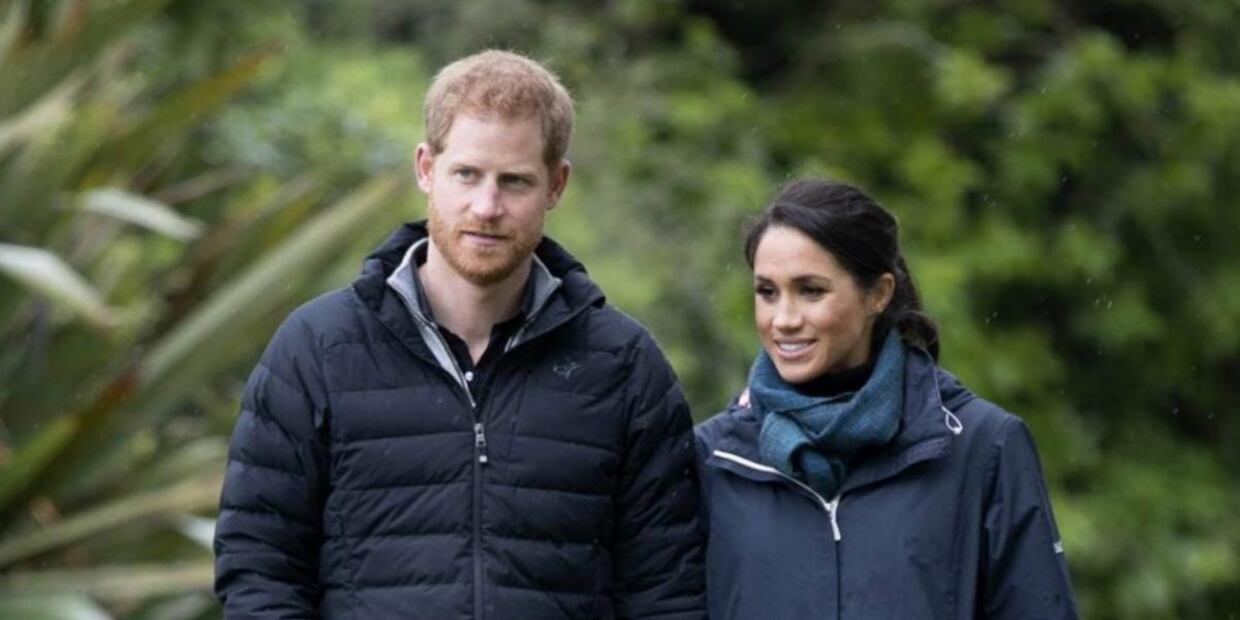 Meghan Markle y Harry son captados de incógnito en la donación de alimentos