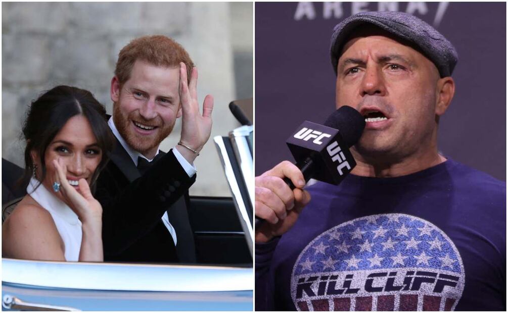 "Pequeña desvergonzada estadounidense": Joe Rogan tunde a Meghan Markle y Harry