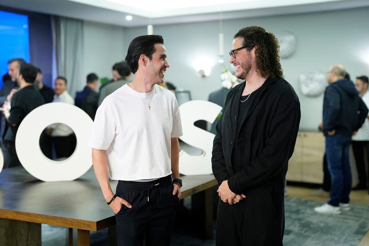 Diego Malacara y Alfonso Garza. (Foto: Leonardo Gómez)