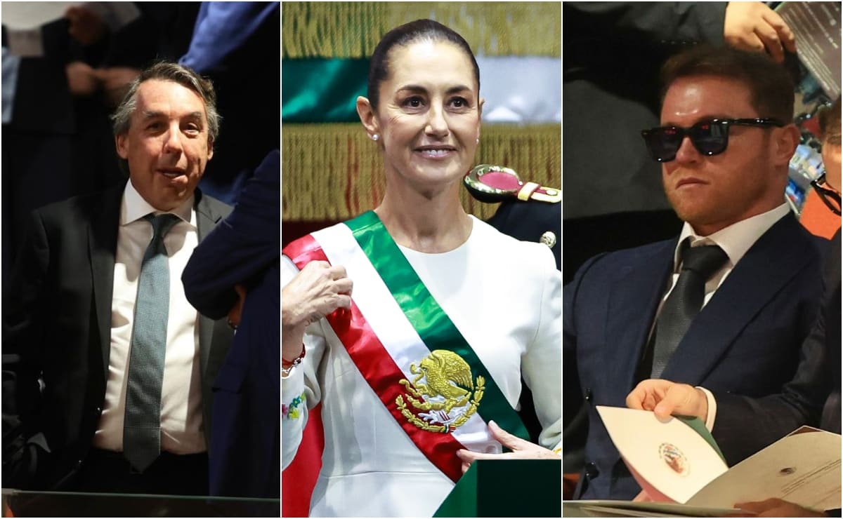 Los Slim, Azcárraga y más personajes en toma de protesta de Claudia Sheinbaum, presidenta de México
