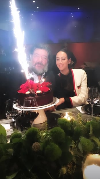Carolina Sol Kabande celebra el cumpleaños de su esposo Jorge Hank Rhon  