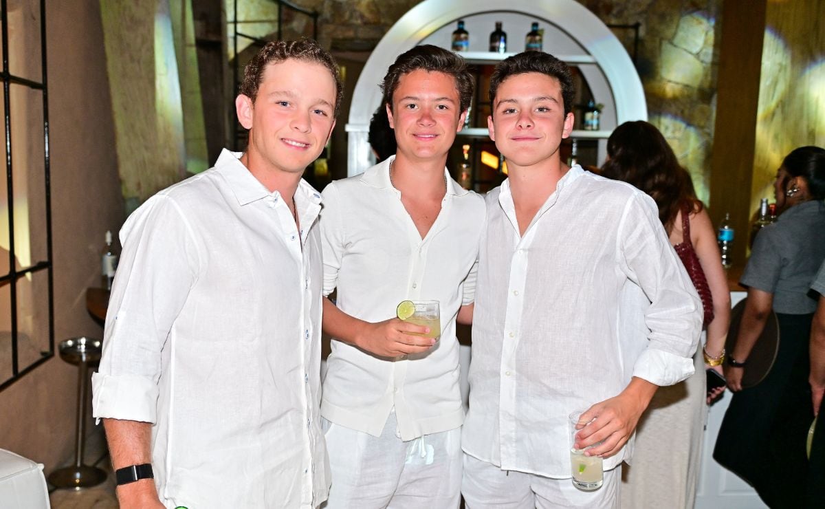 Patricio García Muriel , Alejandro García Muriel y Gerónimo Fernández / Foto: Arturo Quintero