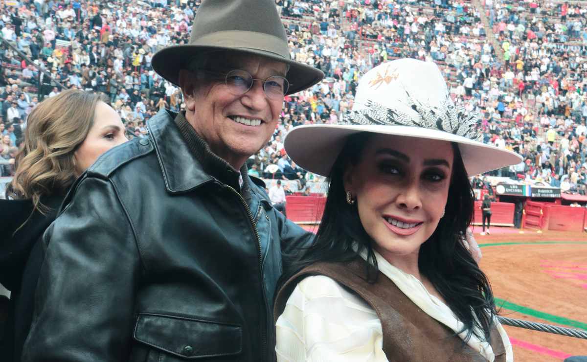 Ricardo Salinas Pliego y María Laura Medina / Foto: Ricardo Hernández