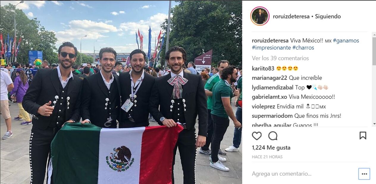 Las celebs mexicanas que disfrutan el Mundial de Rusia